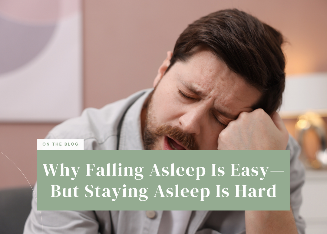 Man resting his tired head on his hand with his eyes closed.