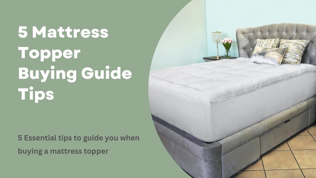 5 Mattress Topper Buying Guide Tips - Sweet Zzz Official