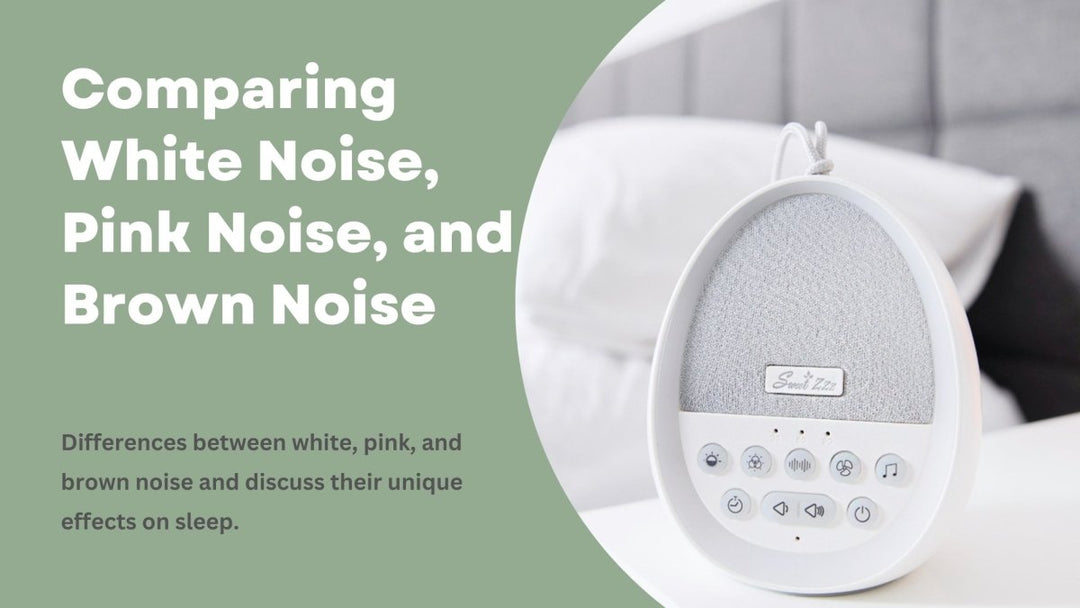 Comparing White Noise, Pink Noise, and Brown Noise - Sweet Zzz Official