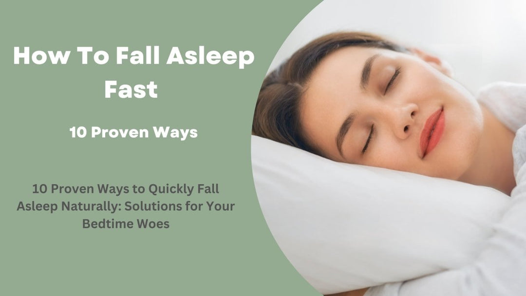 How To Fall Asleep Fast (10 Proven Ways) - Sweet Zzz Official