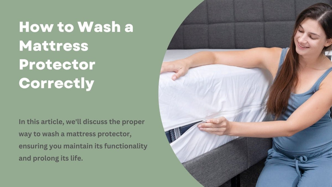 How to Wash a Mattress Protector Correctly - Sweet Zzz Official