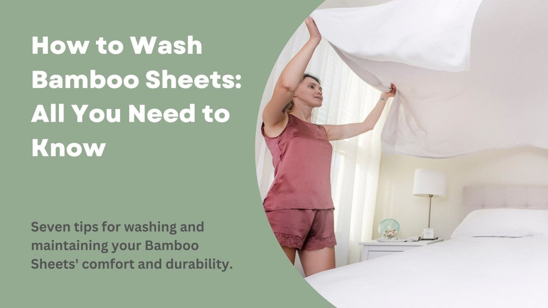 How to Wash Bamboo Sheets : All You Need to Know - Sweet Zzz Official