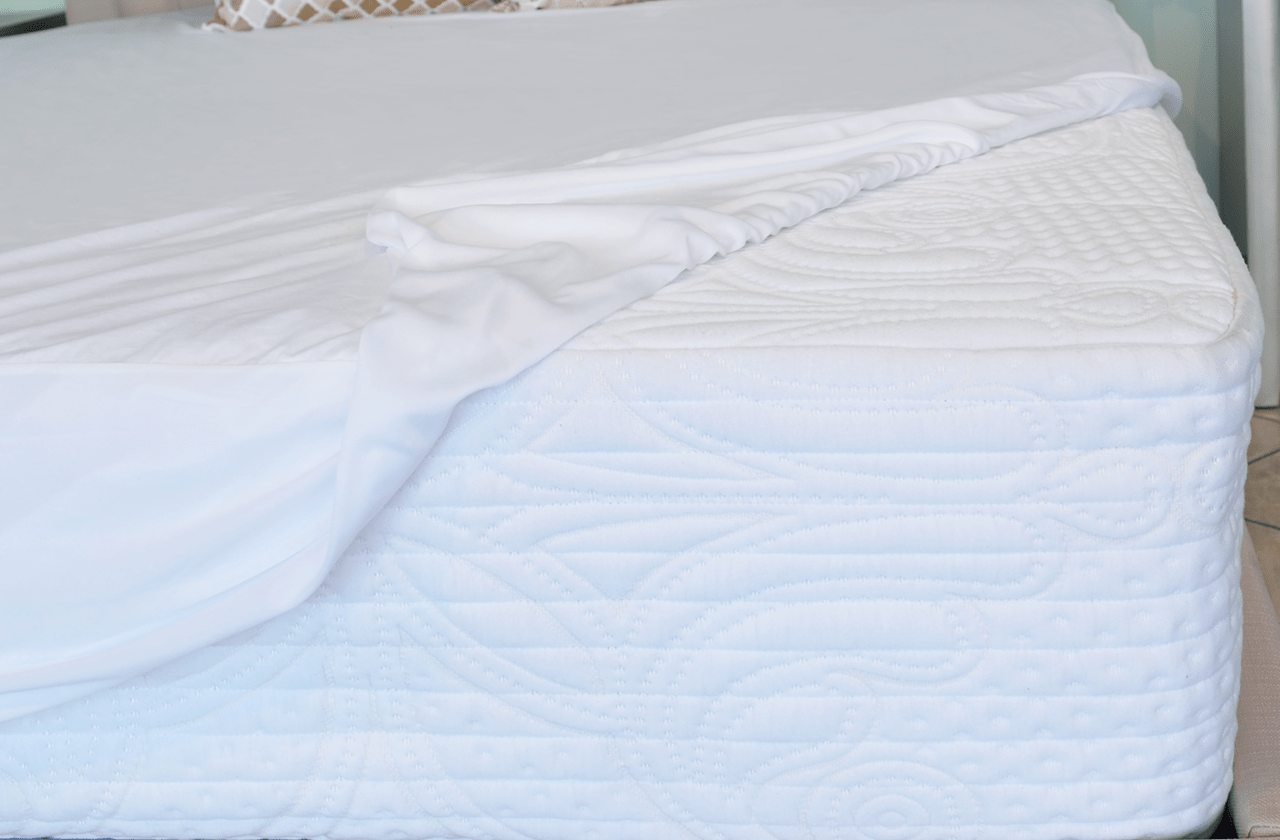 Bedding Zippered Mattress Encasement Queen - 100% Waterproof Quilted M
